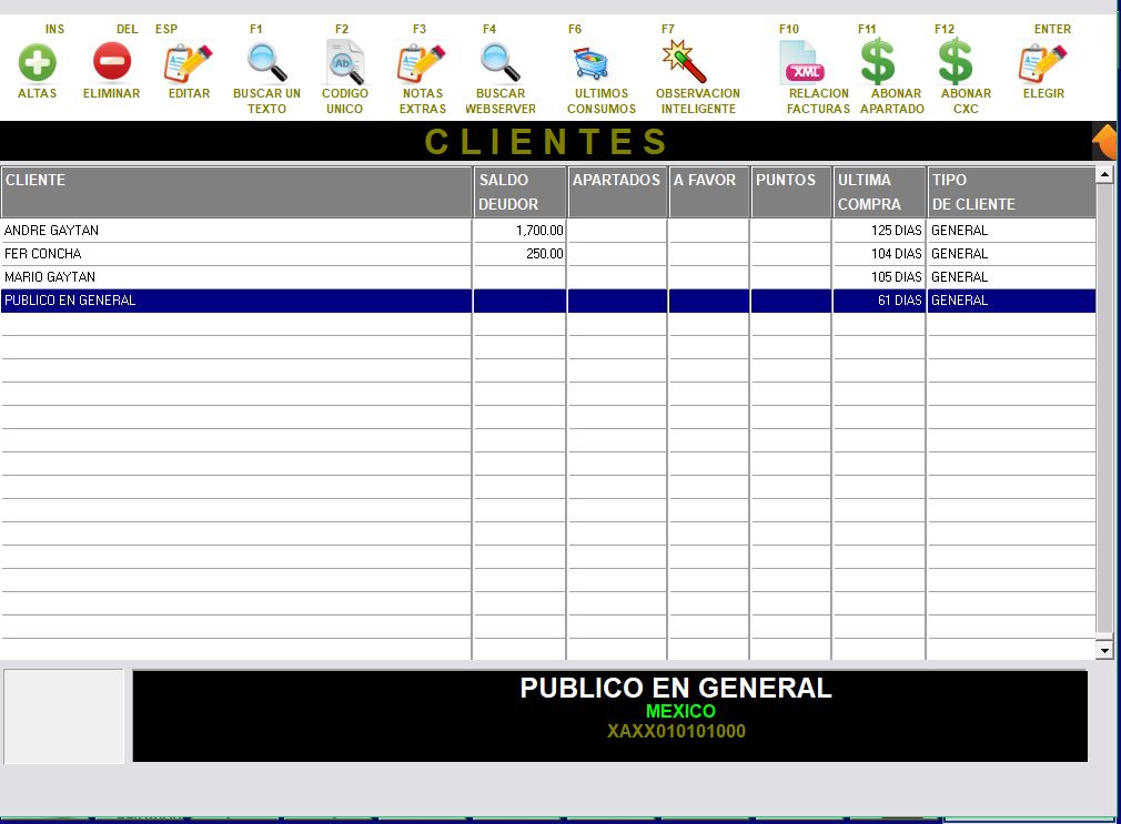 clientes clientes